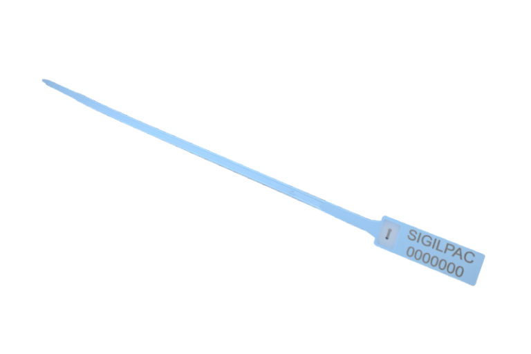 Sigilli Di Sicurezza In Plastica Bianca 380mm - Numerati, Alta Resistenza, PERF