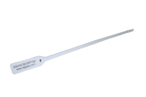 Sigilli Di Sicurezza In Plastica Bianca 380mm - Numerati, Alta Resistenza, PERF